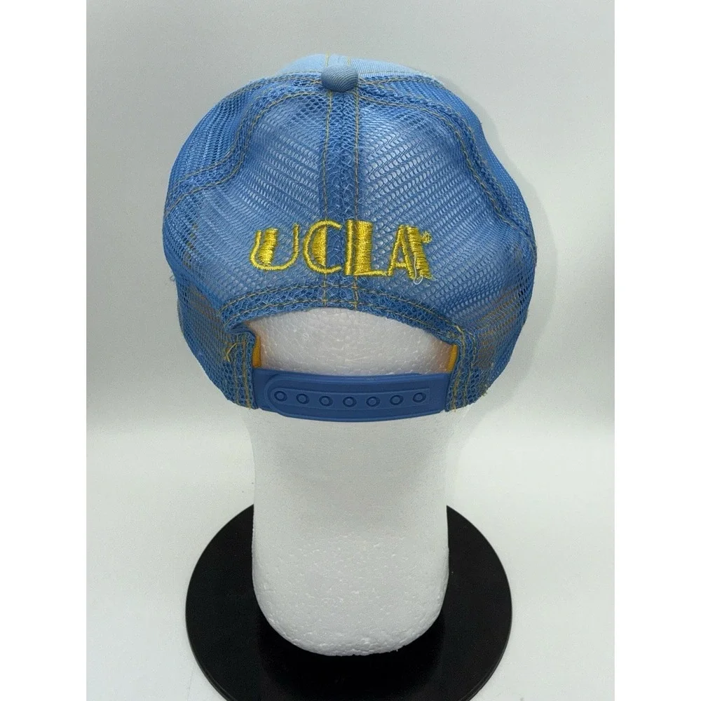 Vintage BRUINS UCLA Cap Hat Mesh Trucker Snapback Student Body Tag College Vault